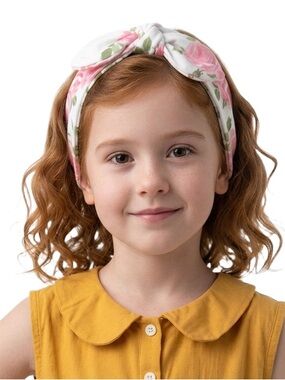 Mud Pie waterproof floral baby headband